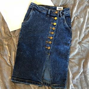 ASOS Super on trend denim skirt